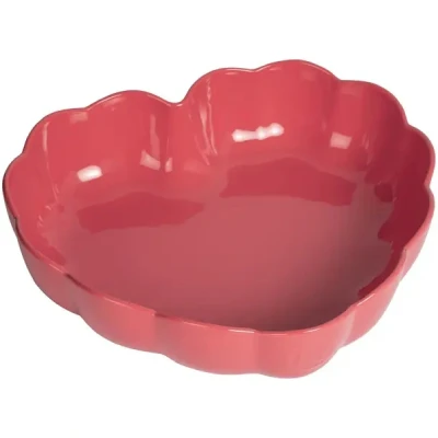 Afbeelding van Emile Henry Madeleine Taartvorm Hart Rose Candy 26,5x24,5cm