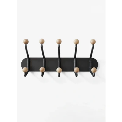 Afbeelding van &amp;Tradition Capture SC76 haak 10 armen Graphite Oak