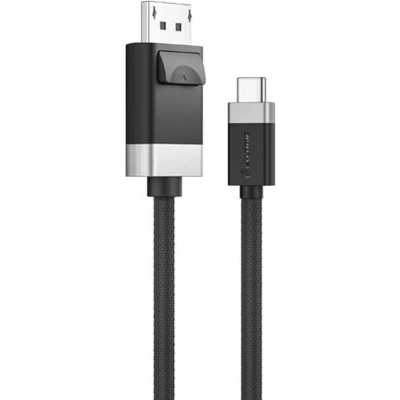 Afbeelding van Alogic Fusion USB C naar DisplayPort 1.2 Kabel 1M, 1 m, Type C, DisplayPort, Mannelijk, Mannelijk (1 m, DisplayPort), Videokabel