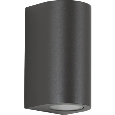 Afbeelding van Big Noa Up&amp;Down Muurlamp Antraciet