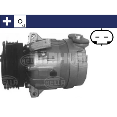 Afbeelding van Compressor, airconditioning MAHLE ACP 320 000S
