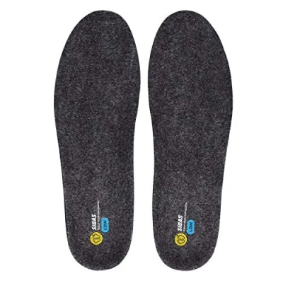 Afbeelding van Sidas 3Feet Merino Low inlegzolen voor skischoenen 28.5/29.5 lage voetboog