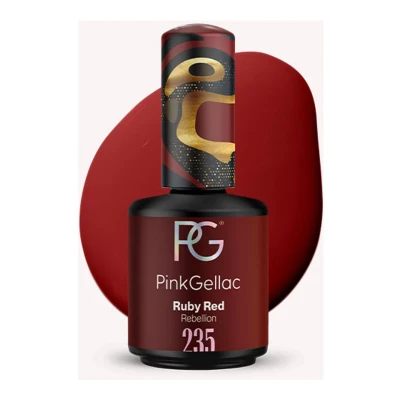 Afbeelding van Pink Gellac 235 Ruby Red gel nagellak 15 ml