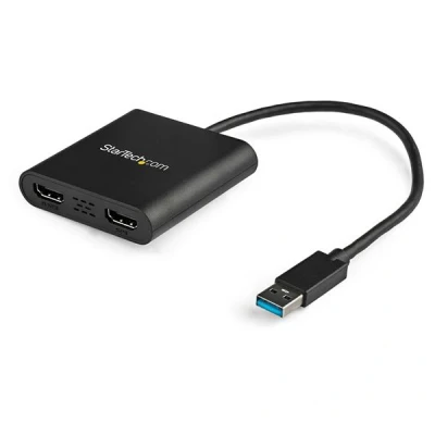 Afbeelding van Startech Dock USB32HD2 Zwart
