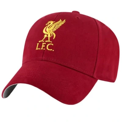 Afbeelding van Liverpool FC Uniseks Core Cap One Size voor volwassenen, Razor Red/Yellow, Eén maat