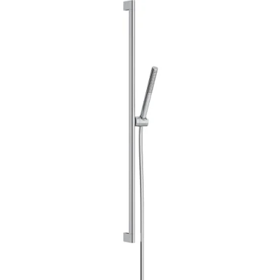 Afbeelding van hansgrohe pulsify s doucheset 100 1jet ecosmart met glijstang 90 cm chroom 24382000