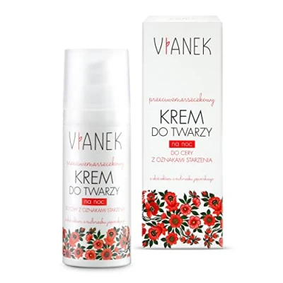 Afbeelding van Vianek Anti Wrinkle Skin Cream From Aging Markers For The Night 50Ml