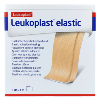 Afbeelding van Leukoplast Elastic wondsnelverband 5m x 4 cm 1 stuks