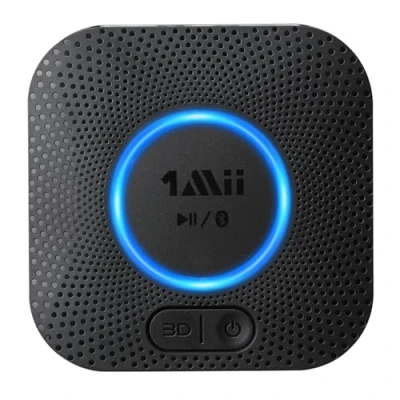 Afbeelding van 1Mii B06 Plus Bluetooth Audio Adapter, 5.1 Ontvanger met 3D Surround en aptX LL &amp; HD, Adapter voor Stereo luidsprekers (zonder USB voedingsadapter)