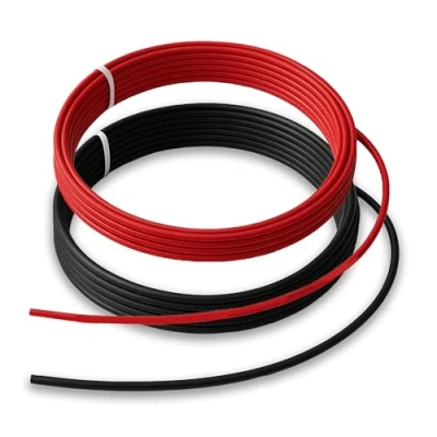 Afbeelding van Premium X FLRY B Kabelset, 5 m, 4 mm², rood/zwart, asymmetrisch voor voertuigen, motorfietsen, aanhangers, caravans