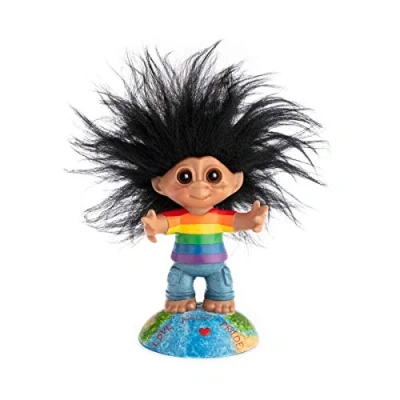 Afbeelding van Spring Copenhagen Good Luck Trolls Celebration “Pride Polyresin Sheepskin H9xL7cm 194g (made in China) speelgoedfiguur kinderen