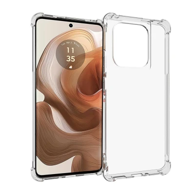 Afbeelding van Motorola Edge 50 Ultra Hoesje Siliconen en TPU (zacht) iMoshion Backcover/Softcase Transparant Telefoonhoesje