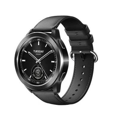 Afbeelding van GIOPUEY Band compatibel met Xiaomi Watch S3, echt lederen horlogeband, vervanging van het bandje [slijtvast] [ademend], for S3