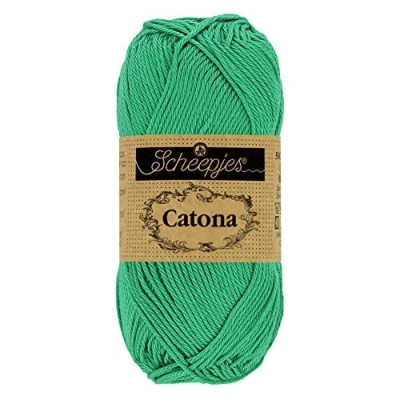 Afbeelding van Scheepjes Catona 241 Papegaai Green Garen 10x50g