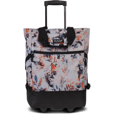Afbeelding van Punta Wheel Trolley Shopper Grijs/Oranje