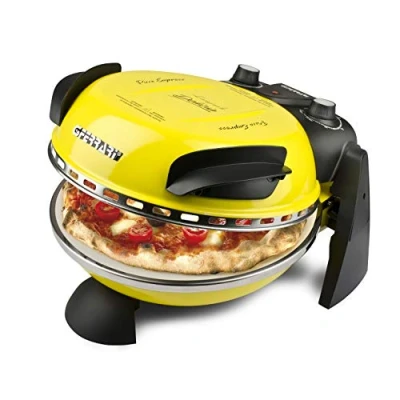 Afbeelding van G3 Ferrari G10006 Pizza Express Delizia Maker, 1200 W. Geel