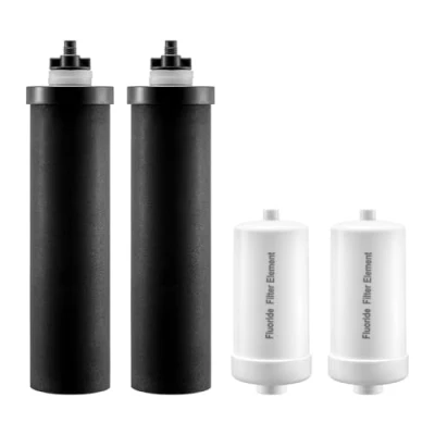 Afbeelding van VEVOR Gravity Waterfilter Vervanging Filtersysteem Actieve Kool 4st
