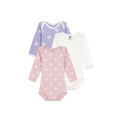 Afbeelding van Petit Bateau 3 PACK Body multicoloured voor kinderen, Maat: 86, Multi/coloured