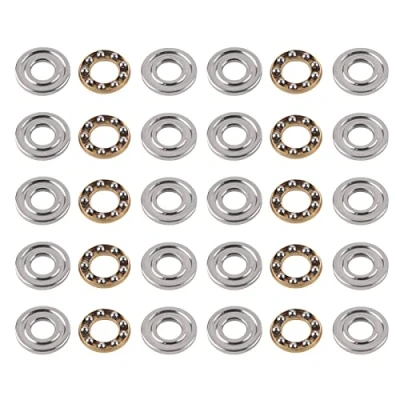 Afbeelding van Stuwkracht kogellagers Hoge precisie hoogwaardige platte stalen lager set 10PCS (F6 14M 6 * 14 5mm (10st))