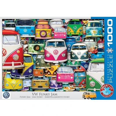 Afbeelding van Eurographics VW Funky JAM Puzzel voor kinderen, Maat: One Size, Multicoloured