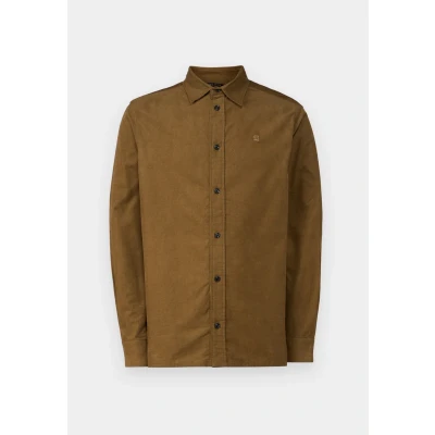 Afbeelding van G STAR Clean Regular Shirt Overhemd, Heren, Maat: Small, Kangaroo