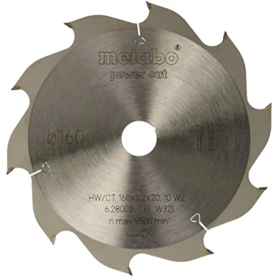 Afbeelding van Metabo 628002000 Cirkelzaagblad 160 mm 1 stuk(s)