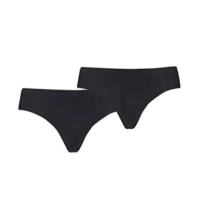 Afbeelding van PUMA Damesstring (verpakking van 2 stuks), zwart, XL