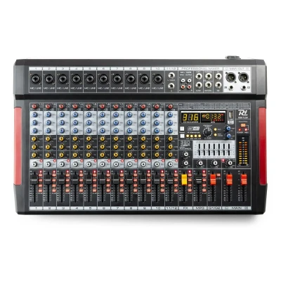 Afbeelding van Power Dynamics PDM T1204 12 kanaals mengtafel met Bluetooth, 380