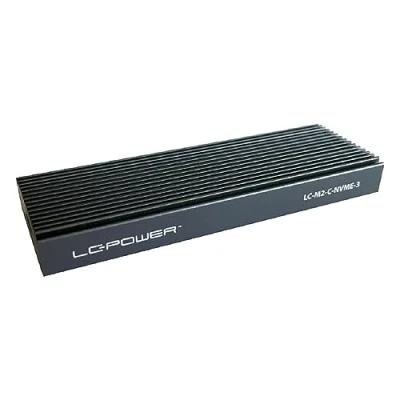 Afbeelding van LC Power M2 C NVME 3 behuizing voor opslagstations SDD Zwart M.2