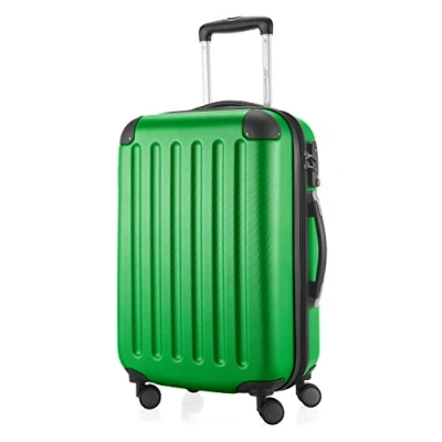 Afbeelding van HAUPTSTADTKOFFER SPREE Koffer handbagage hard case trolley uitbreidbaar, TSA, 4 wielen, 55 cm, 42 liter, groen