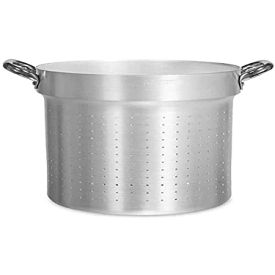 Afbeelding van Töpfe Agnelli Colander Zylindrische für Pan, Aluminium, mit 2 Griffen aus Edelstahl, Silber, 28 cm