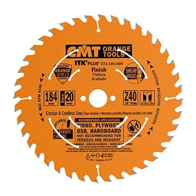 Afbeelding van Cmt 272.184.40 m cirkelzaag itk plus hw 184 x 1,7 30 z = 40 atb + shear.