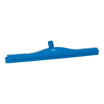 Afbeelding van Vikan Vloertrekker Kop Full Colour Hygiene met flexibele nek en TPE Rubber 60cm Blauw