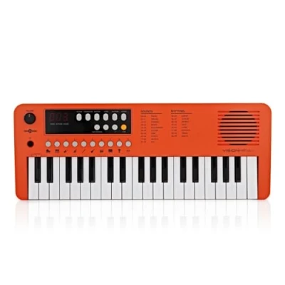 Afbeelding van VISIONKEY 1 Draagbaar 37 toets Mini Elektrisch Toetsenbord Piano voor kinderen en beginners, USB C