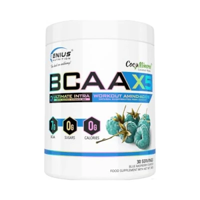 Afbeelding van Genius Nutrition BCAA X5 (360g) Blue Raspberry