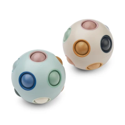 Afbeelding van Liewood Puzzelbal Solene 2 Pack Ice Blue Multi Mix