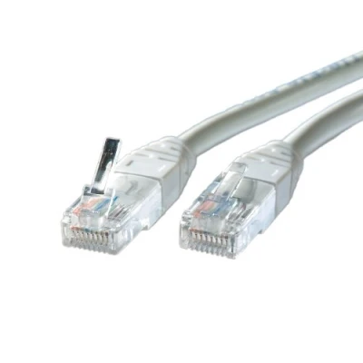 Afbeelding van Netwerkkabel Cat5e U/UTP 10 meter (100% koper, Grijs)