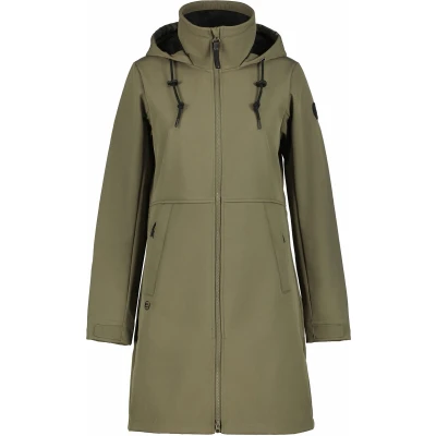Afbeelding van Agaram Parka Outdoor Jack Dames Dark Olive 300 40 Groen