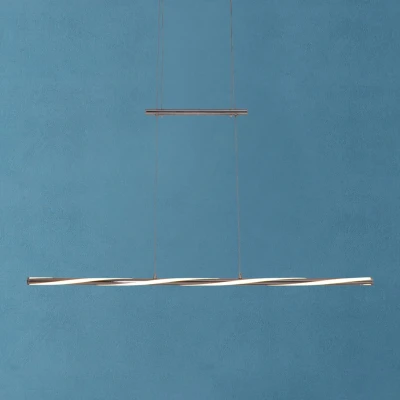Afbeelding van Näve In hoogte verstelbare LED hanglamp Swirl, dimbaar