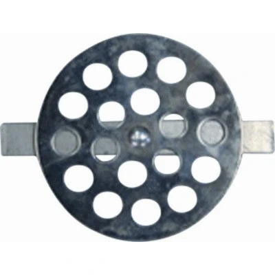 Afbeelding van De Beer roosterplaat rvs met strip 50 mm
