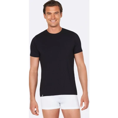 Afbeelding van Boody Bamboe Heren T shirt ronde hals / Zwart M