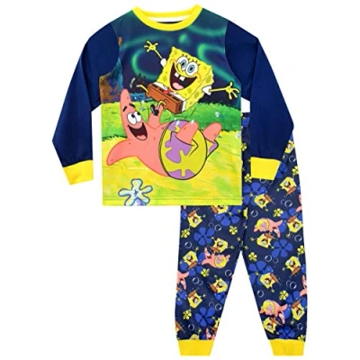 Afbeelding van Spongebob Jongens Sponge Bob Squarepants Pyjama