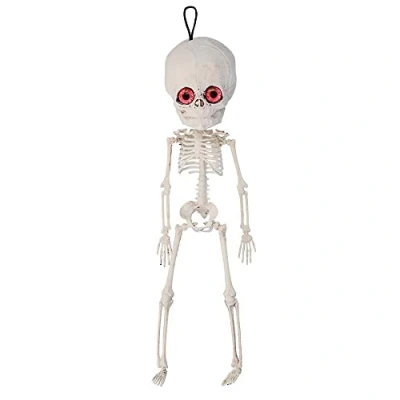 Afbeelding van Boland 73063 Opknoping skelet Alien, grootte 42 cm, decoratie, hangdecoratie, hangers, Halloween, carnaval, themafeest