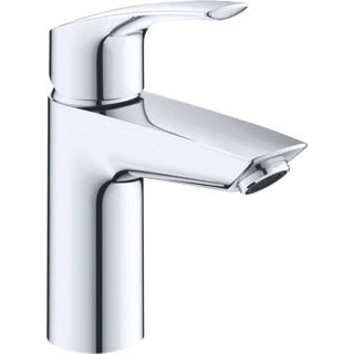Afbeelding van Grohe Eurosmart wastafelmengkraan S Size met ketting chroom