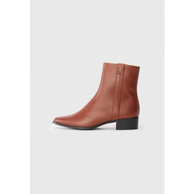 Afbeelding van TOMMY HILFIGER Enkellaarsjes cognac