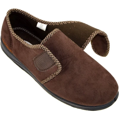 Afbeelding van Padders Heren bruin pantoffels &amp; slippers maat 46