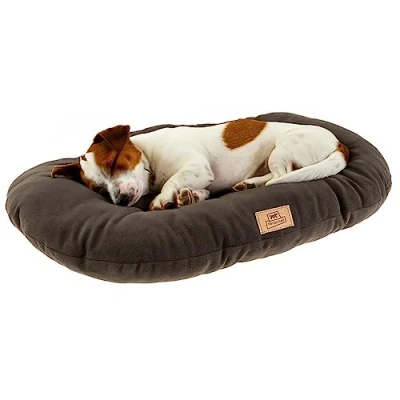 Afbeelding van Ferplast RELAX MICROFLEECE 78, middelgroot hondenbed, zacht en wasbaar, kussen voor middelgrote honden, grijs