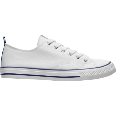 Afbeelding van Witte canvas sneaker met model Byles maat 40