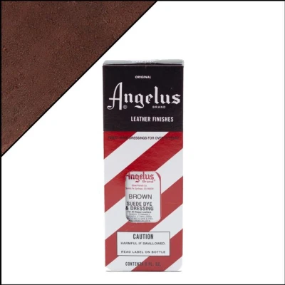 Afbeelding van Angelus suède verf bruin 88ml