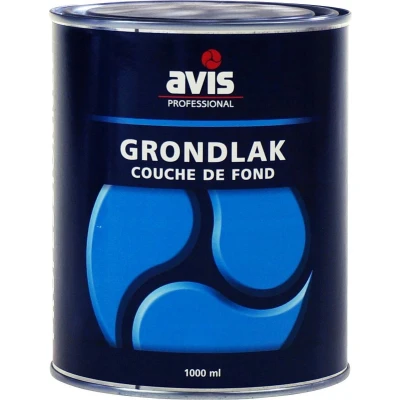 Afbeelding van Avis Grondlak Wit 2,5 liter Grondverf &amp; Primer